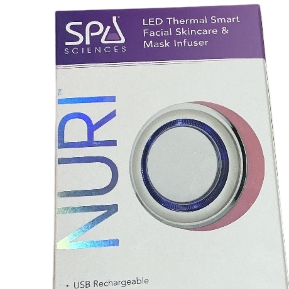 Nuri Spa Sciences LED Thermal Phototherapy Skincare, Infuser, Masks  Serum Cream